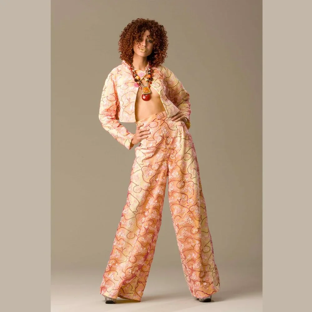 TWO-PIECE ENSEMBLE PANT SUIT - Picture 6 of 14